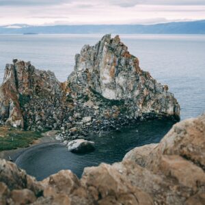 Lake Baikal on the Trans-Siberian Railway route