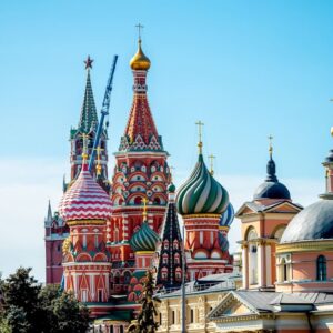 Central Russia in summer – Moscow region landscape