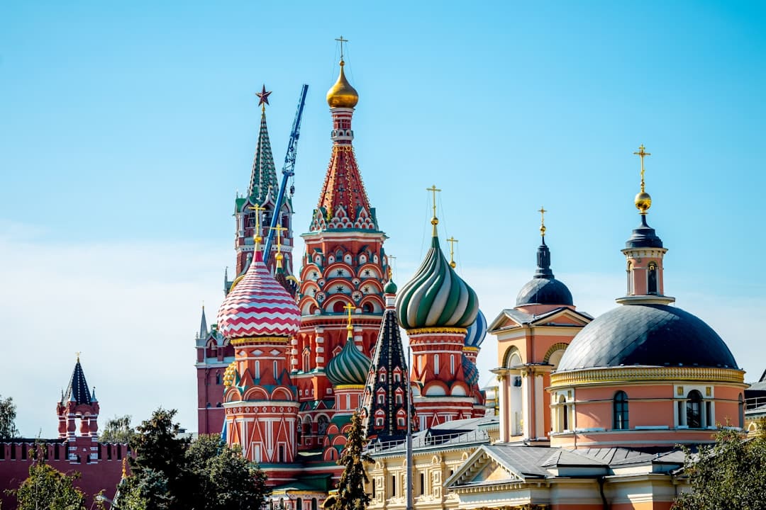 Central Russia in summer – Moscow region landscape